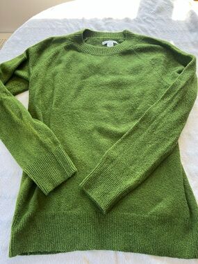 Amazon Essentials Women's Crewneck Sweater in Moss Green